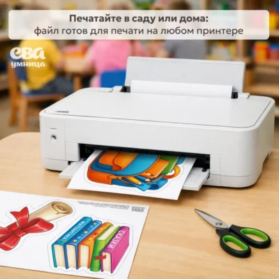 рамка для фото на выпускной шаблон на обруч PDF